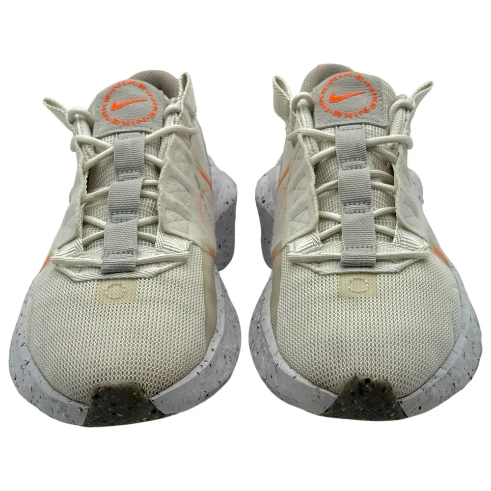 Nike Crater Impact Women's 7.5 Sail Orange Volt Running Shoes DB2477-100‎ Gym